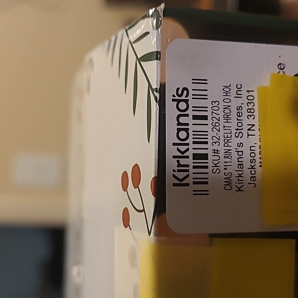 O Holly Night Prelit Hurricane light - Picture 3 of 3